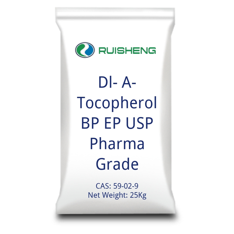 Dl-A-Tocopherol BP EP USP Pharma Grade-cas-59-02-9